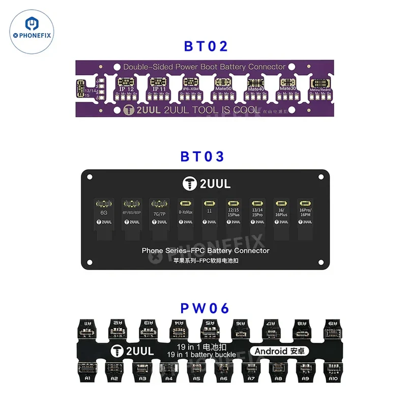 Fibbia per connettore batteria FPC 2UUL per telefoni iPhone e Android