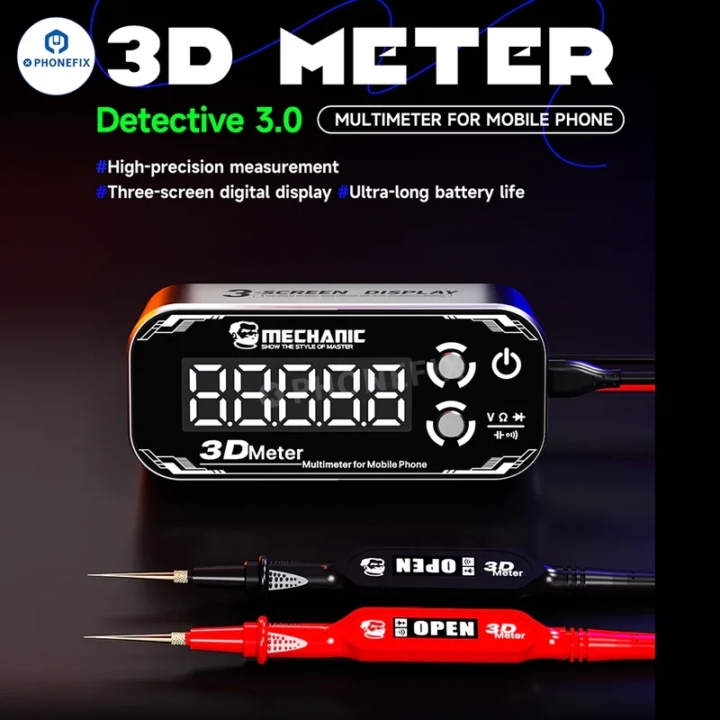 Multimetro Mechanic 3D Meter Detective 3.0 per telefono cellulare