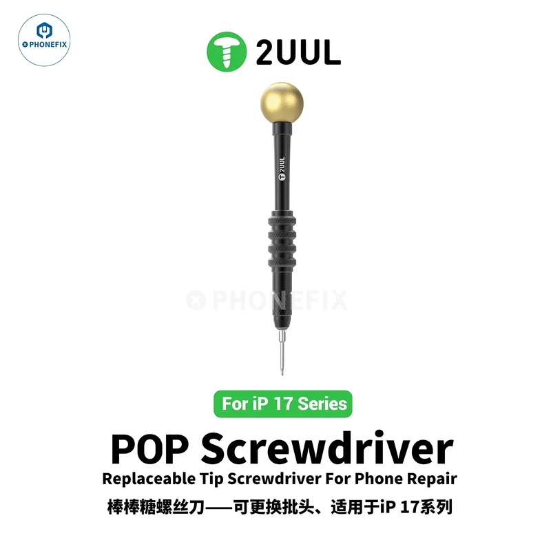 Cacciavite POP 2UUL SD87 4IP Bit per assemblaggio di smontaggio iPhone 17