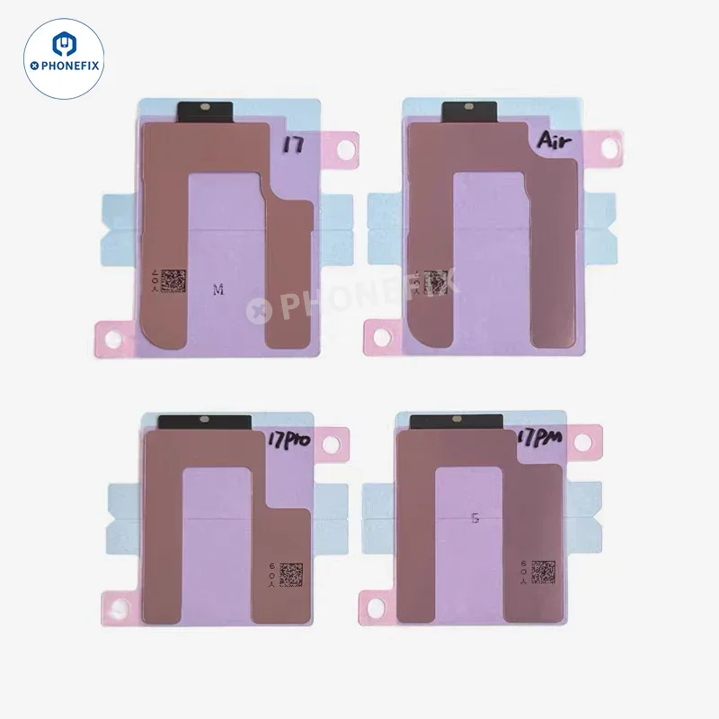 Strisce adesive/batterie impermeabili per lo schermo dell'iPhone 17/Air/17 Pro Max