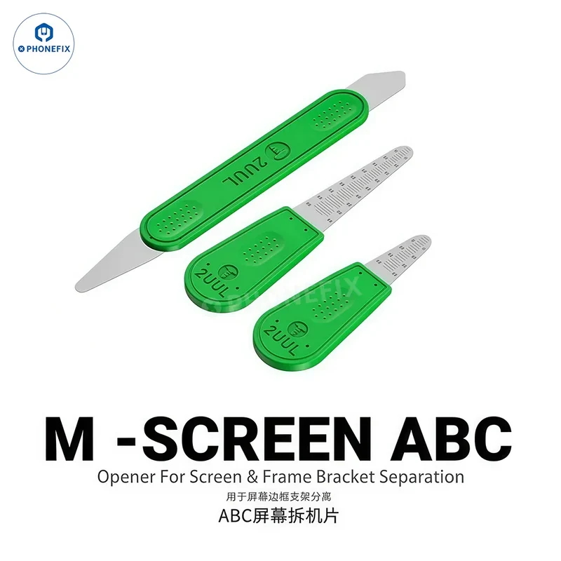 Apriscatole ABC 2UUL M-Screen per la separazione della staffa del telaio dello schermo
