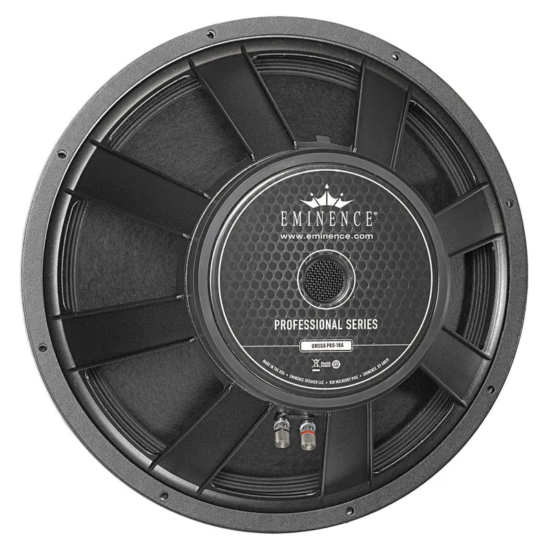 OMEGA PRO-18A - Eminence - 18" Woofer 8 ohm