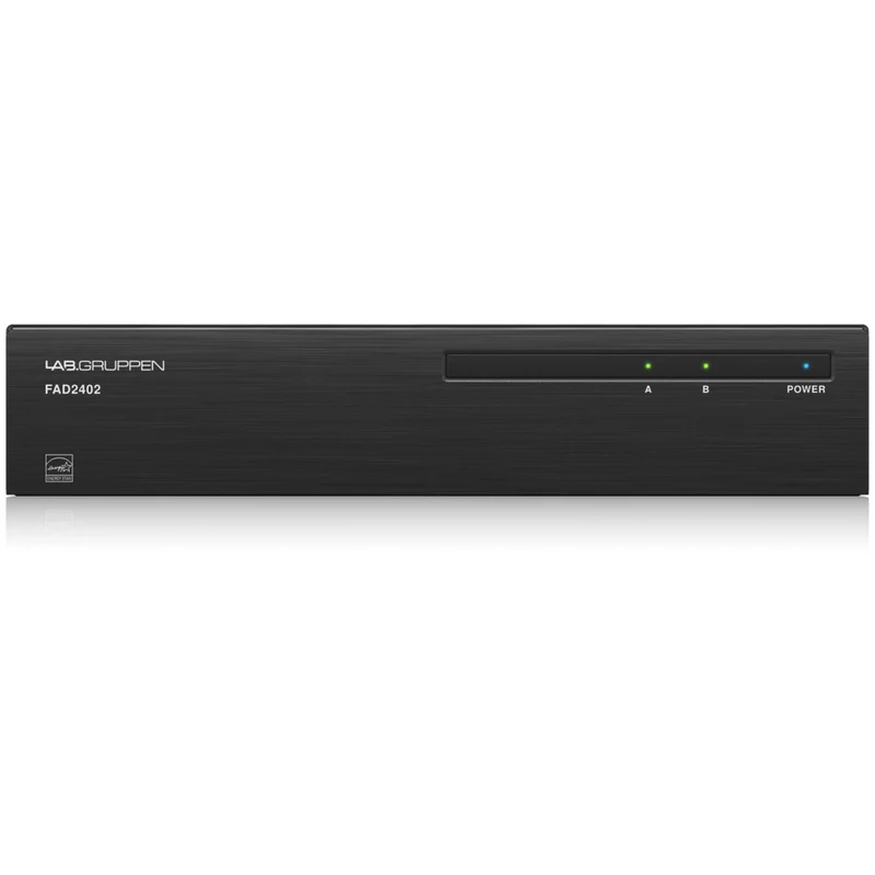Lab.Gruppen FAD2402 2 x 240 Watt Amplifier w/ Direct Drive Dante Networking