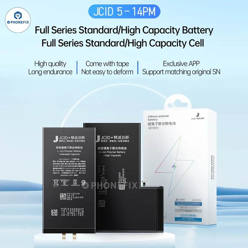 Sostituzione della batteria di terze parti per iPhone con tecnologia JC-ID