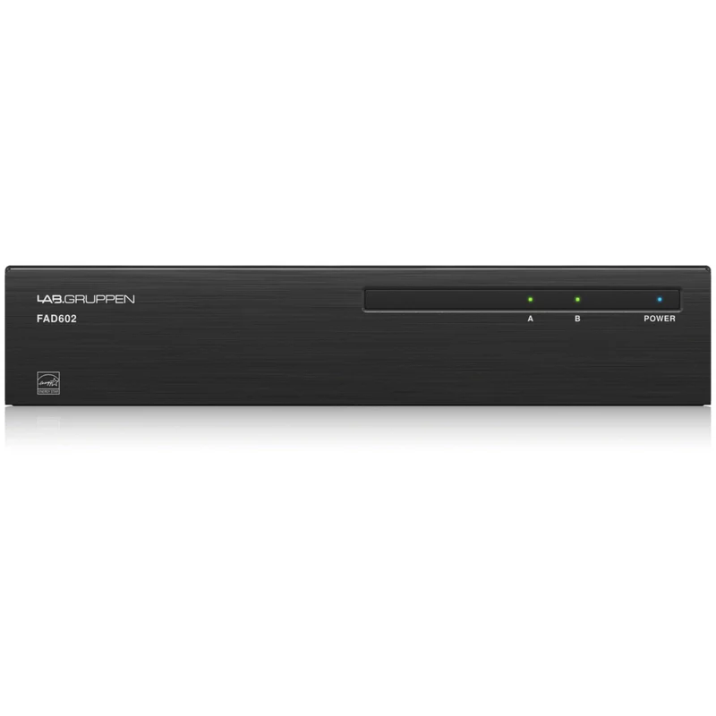 Lab.Gruppen FAD602 2 x 60 Watt Amplifier w/ Direct Drive Dante Networking