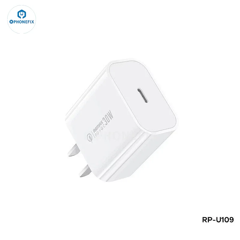 Adattatore di ricarica rapida Remax 30W PD+QC Type-C