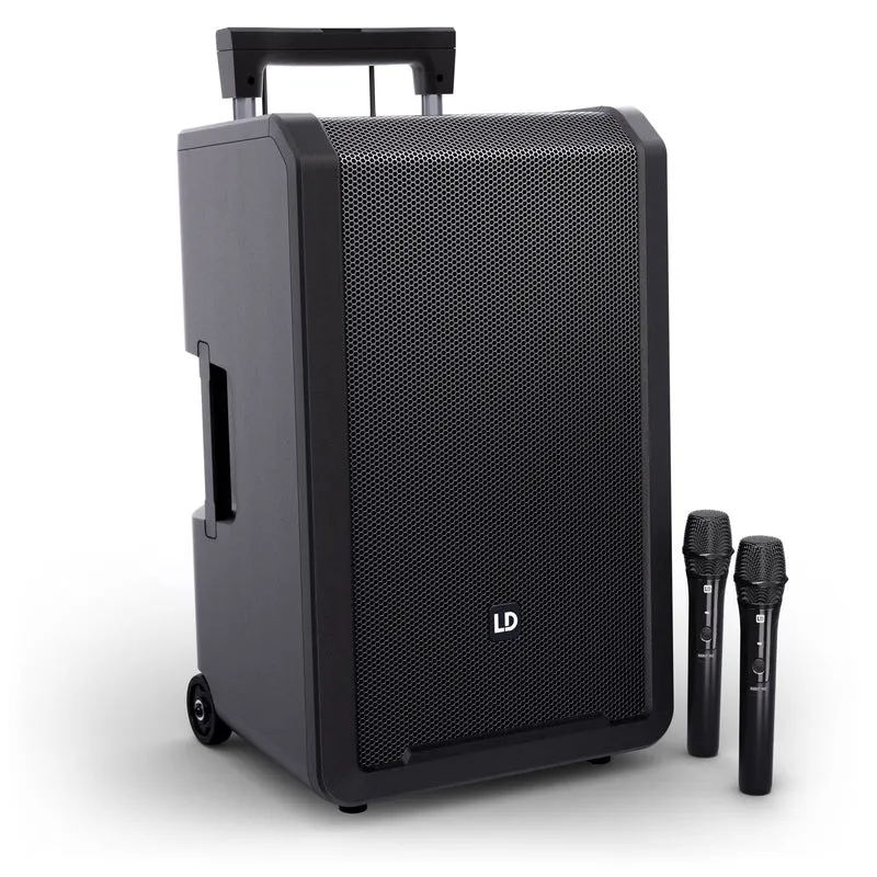 LD Systems ANNY12 Wireless Pack w/ 2x Handheld Mics (655-679 MHz)