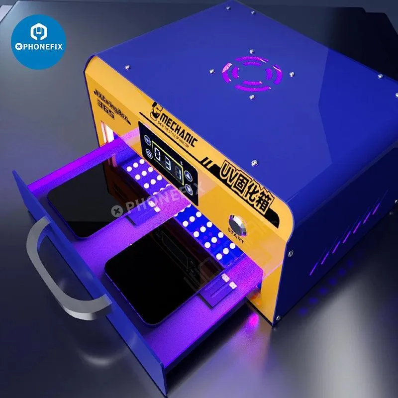 Forno per la polimerizzazione UV Mechanic 365 per la riparazione di LCD per telefoni