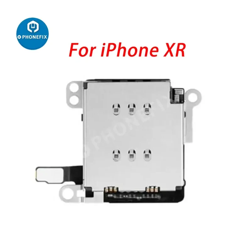 Per iPhone XR-16 Series Lettore di schede SIM doppie con cavo flessibile
