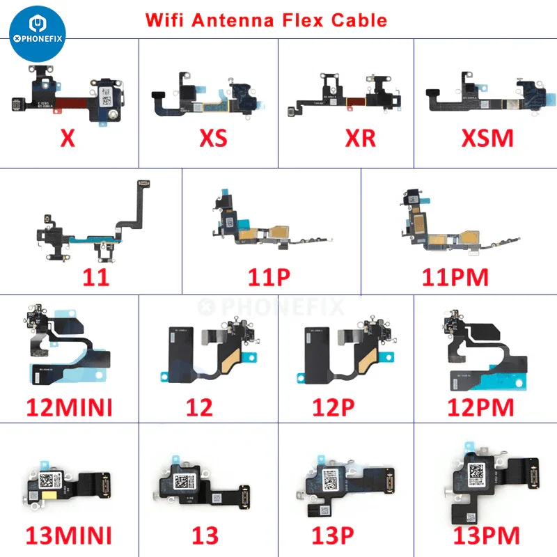 Sostituzione del cavo flessibile dell'antenna Wi-Fi per iPhone X-14 Pro Max