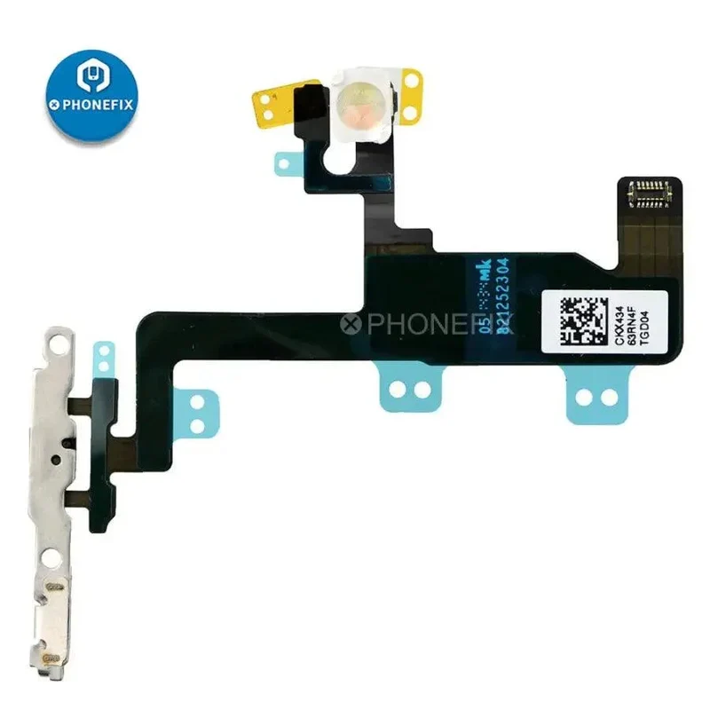 Cavo flessibile del pulsante di accensione con supporto sostitutivo per iPhone