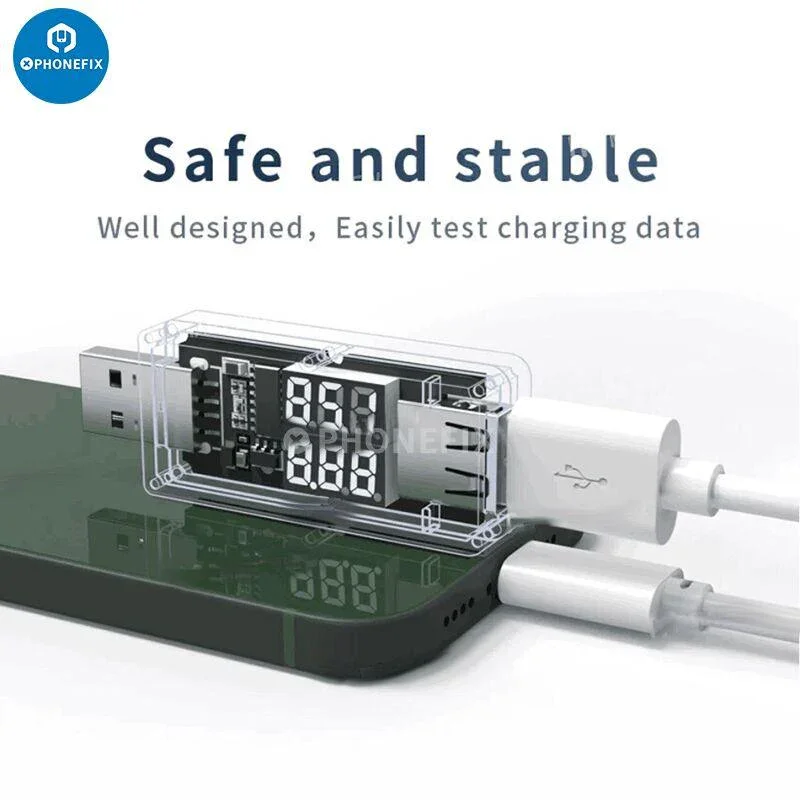 Wylie WL-616A Mini tester di ricarica USB con display digitale in tempo reale