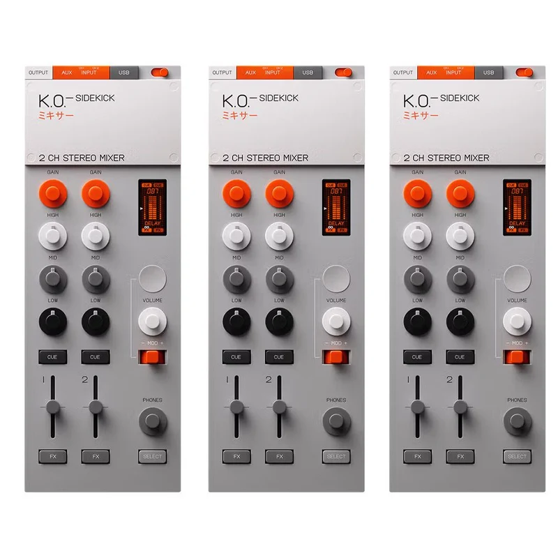 Teenage Engineering 6-Channel Bundle w/ 3 x TEE-EP136 Sidekick Mixers