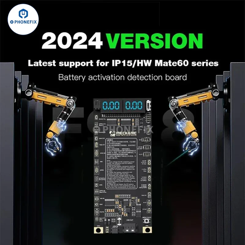 Scheda di attivazione della batteria MECHANIC F918 per iPhone Android