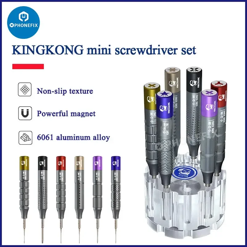 Meccanico KINGKONG MINI Set di cacciaviti Strumenti di smontaggio