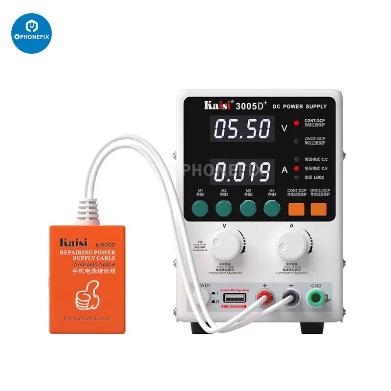 Kaisi 3005D+ 30V 5A Alimentatore CC CNC regolabile digitale