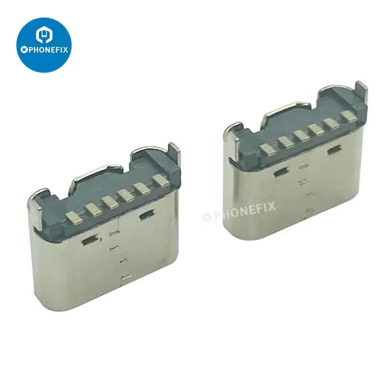 Connettori di ricarica verticali USB 3.0 tipo C 6 pin femmina