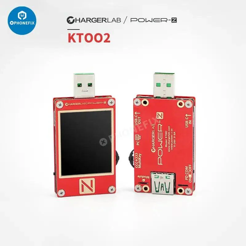 KM001 POWER-Z Tester digitale USB Tipo-C Rilevatore di tensione e corrente