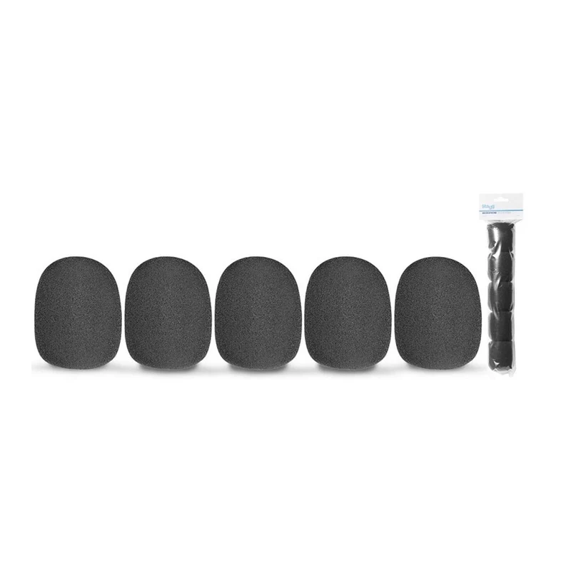 Stagg Foam Microphone Windscreen (5 Pack) Internal Diameter - 35 mm