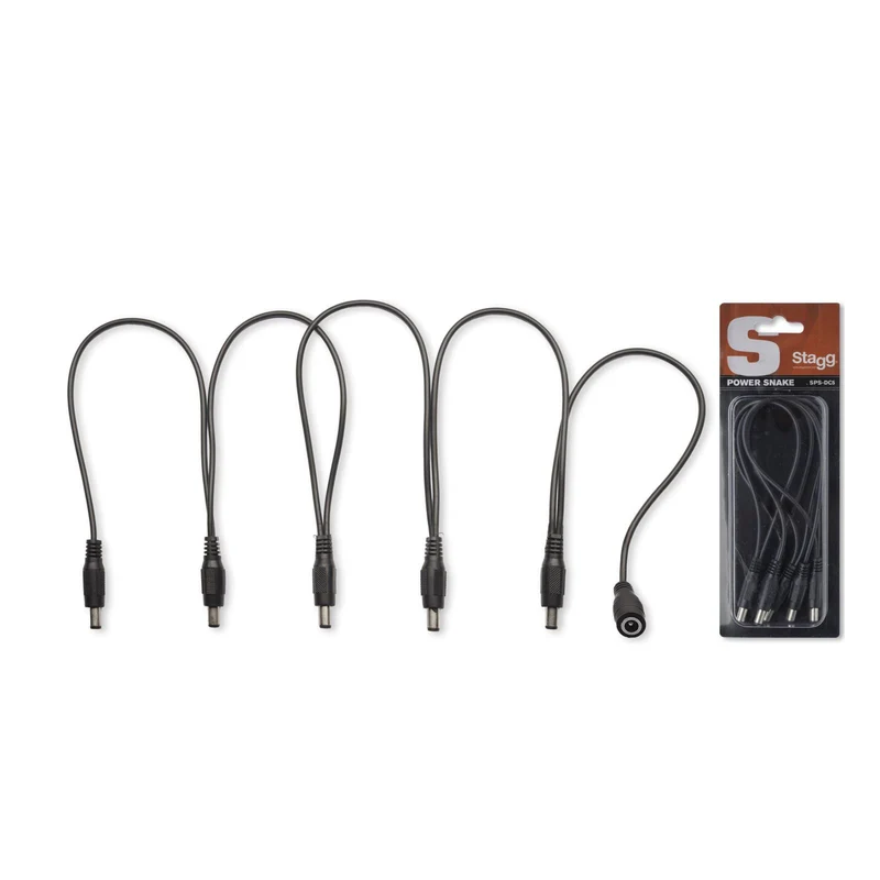 Stagg SPSDC5ML1F 5-Effect Pedal DC Supply Cable
