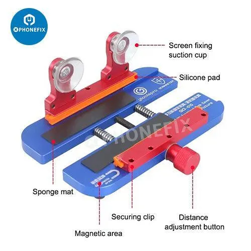 GO-010 3 in 1 Supporto per scheda madre, apriscatole posteriore del telefono