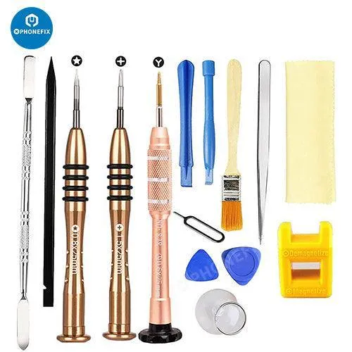 Kit di riparazione del telefono Set di cacciaviti di precisione con strumento di apertura dello schermo
