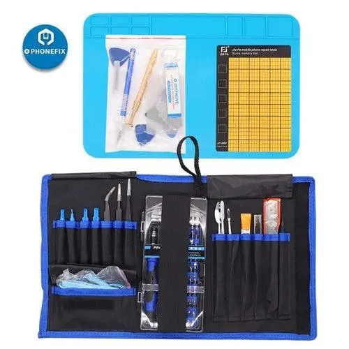 Kit di riparazione professionale per computer portatili, tablet, telefoni elettronici, tutto in uno