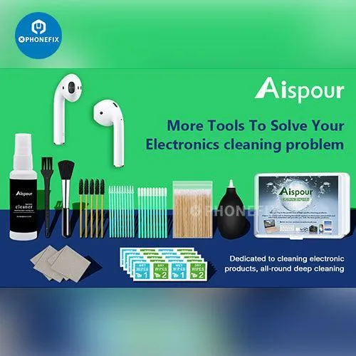 Kit di strumenti multifunzione per la pulizia di auricolari, tablet, laptop e cellulari