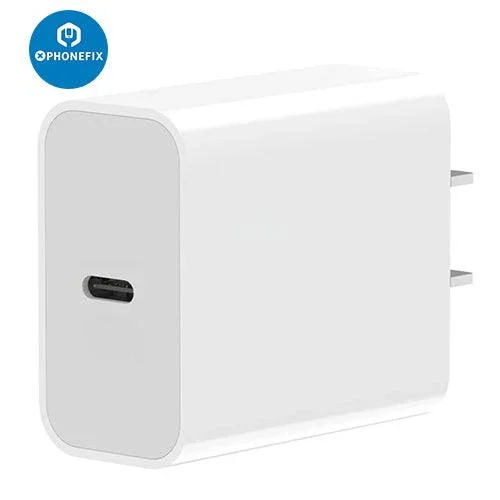 Caricabatterie da muro rapido tipo C da 20/30 W per Apple Watch iPhone iPad Airpods