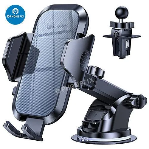 Supporto per telefono per bocchette dell'auto Supporto universale con clip e ventosa
