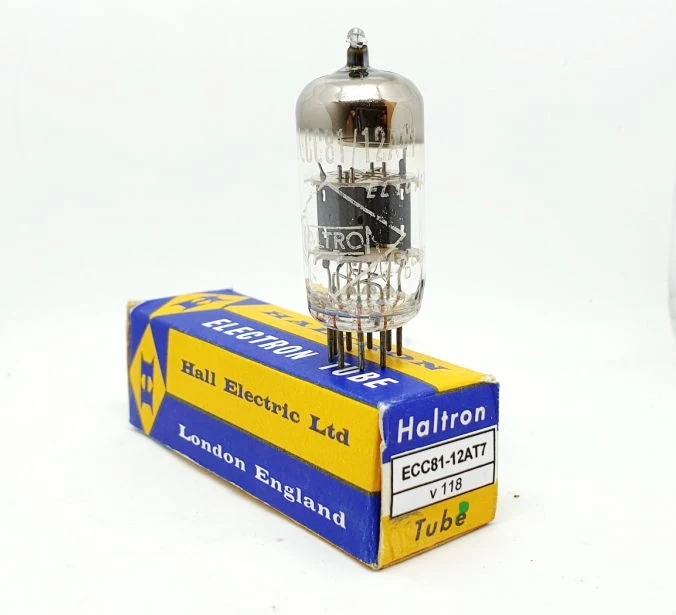 ECC81 - 12AT7 HALTRON (by Siemens) NOS-NIB Singola (v118)