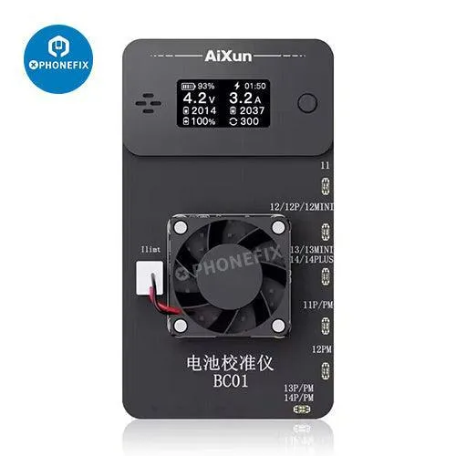 Aixun BC01 BC02 Calibratore di stato della batteria per iPhone 11-14 Pro Max