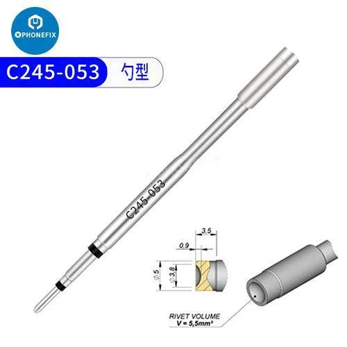 JBC C245 Punta per saldatore universale T245 Maniglia Testa di saldatura