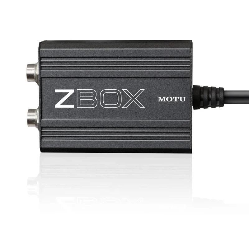 MOTU ZBox Guitar Pickup Impedance & Signal Adapter