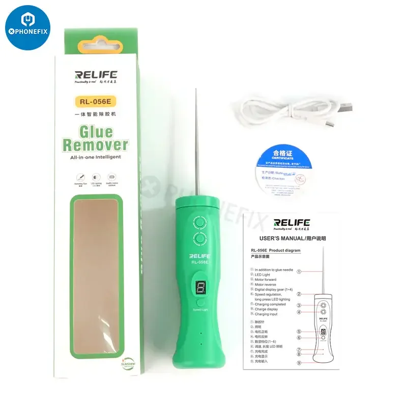 Relife RL-056E Intelligent Glue Remover OCA Macchina per la rimozione della colla