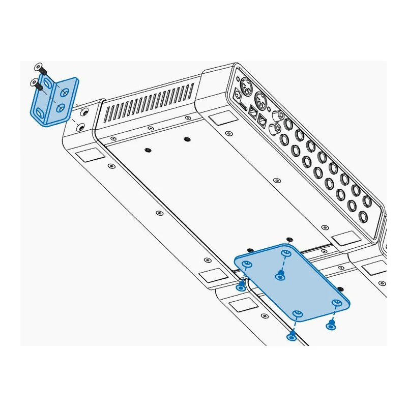 MOTU Half-Rack Coupler Kit for UltraLite MK5 Dual Mount