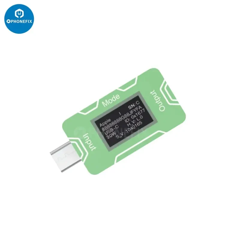 JCID CT02 PD Charger Detector Adattatore USB-C Tensione Corrente Tester