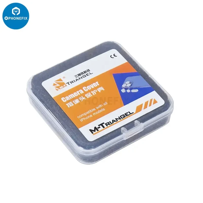 M-Triangel Custodia protettiva per fotocamera posteriore per iPhone 8-14 Pro Max