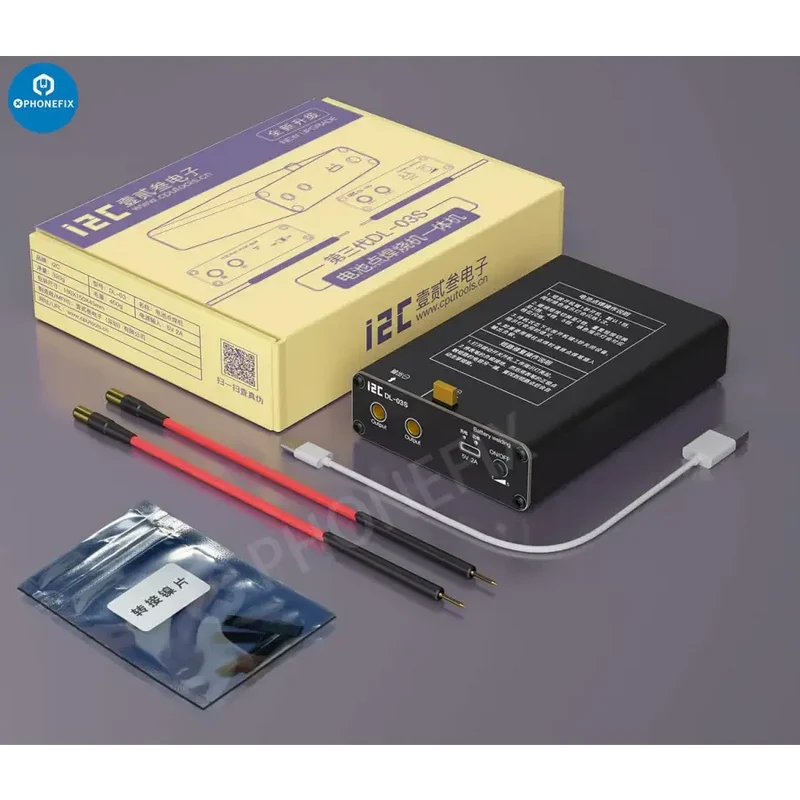 Mini saldatrice a punti I2C DL-03S per la riparazione di cortocircuiti della batteria