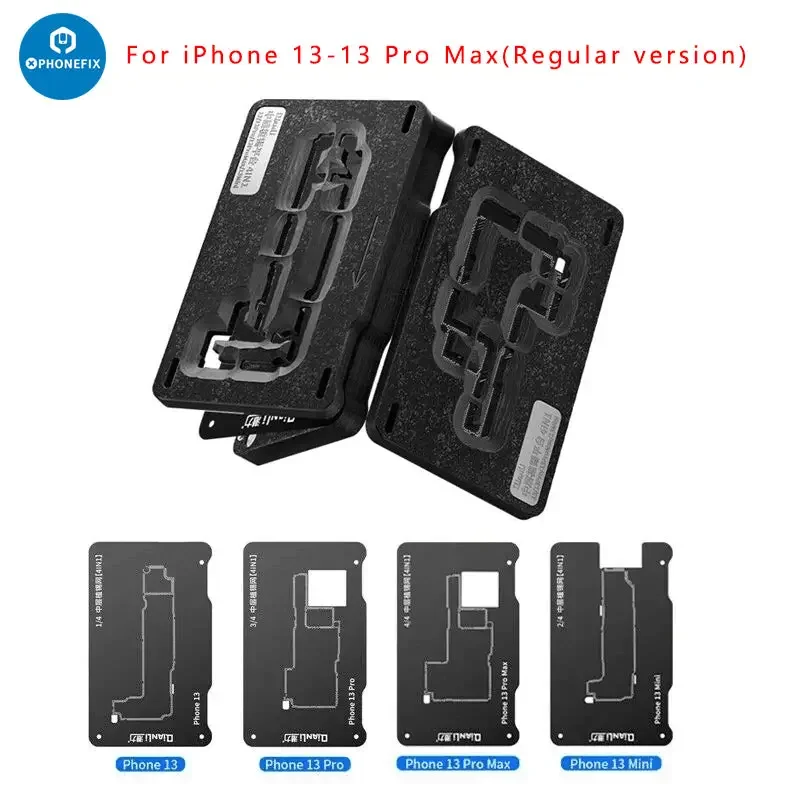 Qianli 4 in 1 piattaforma di piantagione in latta a strato intermedio per iPhone 13 Pro Max Mini