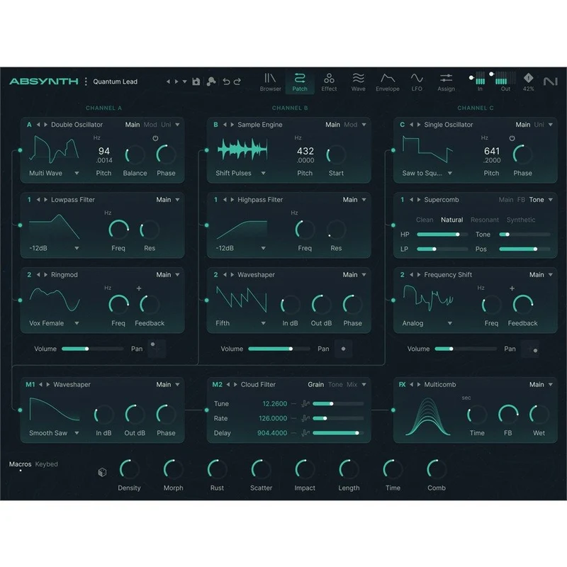 Native Instruments Absynth 6 Software Synthesizer Full Version (eLicense)