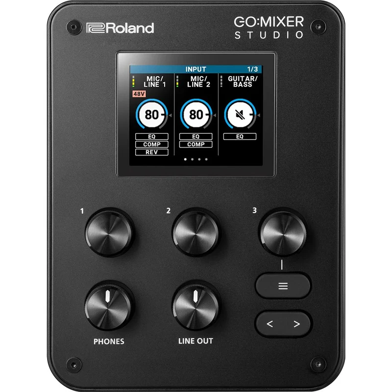Roland GO:MIXER STUDIO Audio Mixer for Mobile Devices & PC