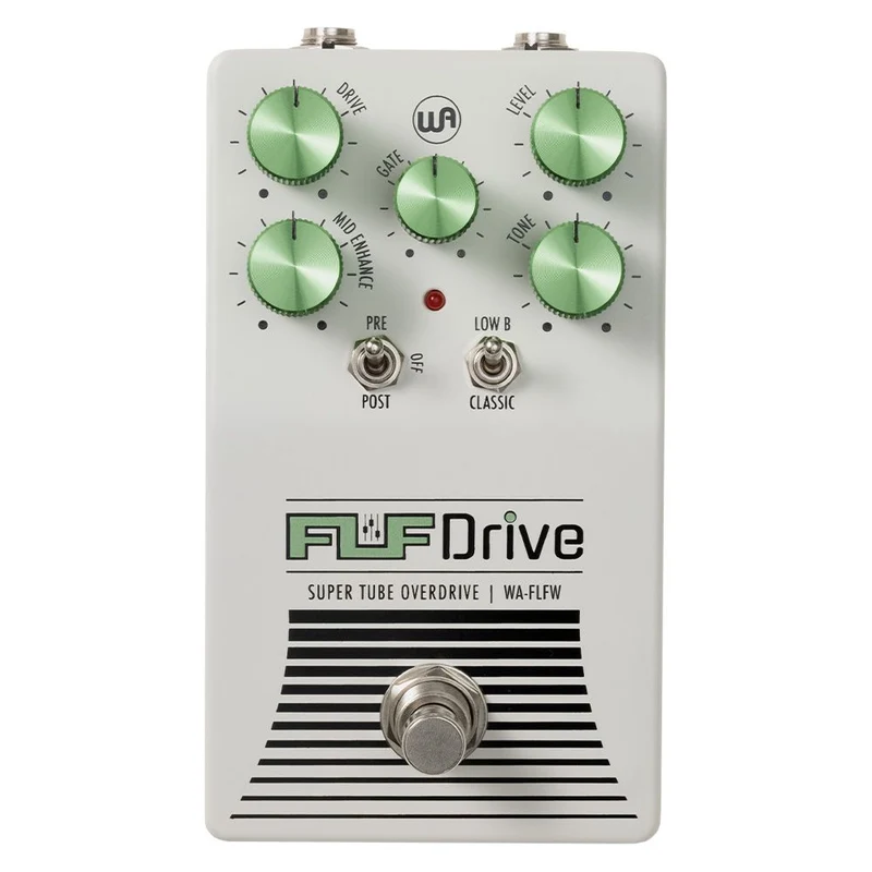 Warm Audio Fluff Drive Ryan Bruce Signature Overdrive Pedal (White)