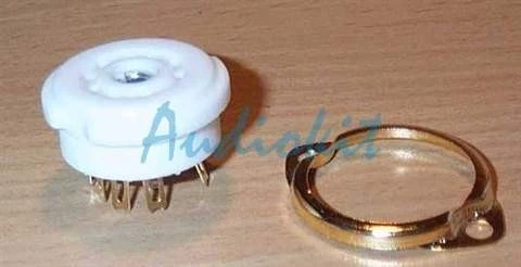 9 pin Noval B9A CHS Gold