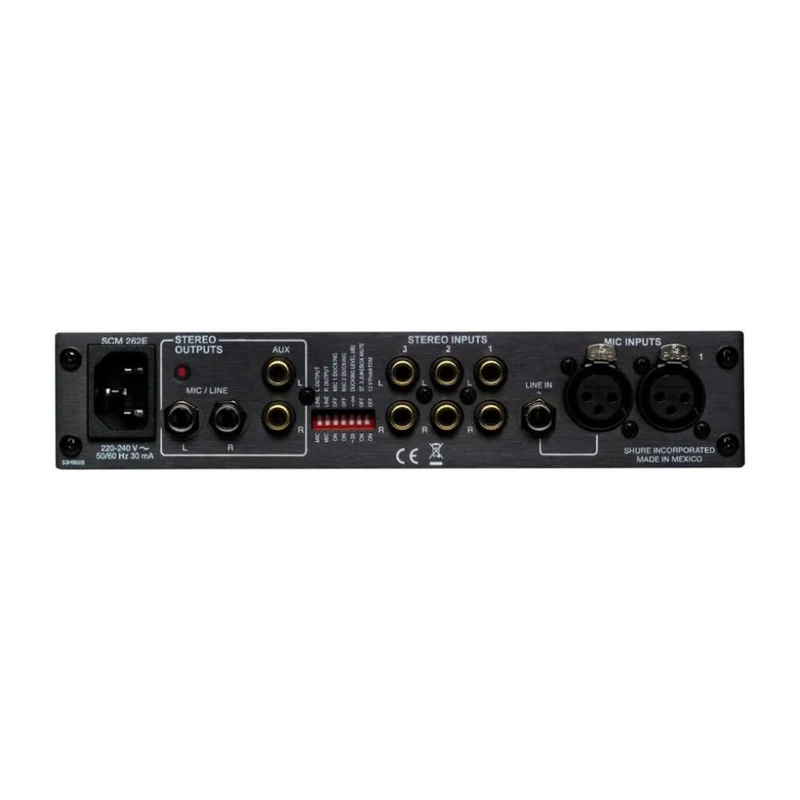 Shure SCM262 Stereo Microphone Mixer