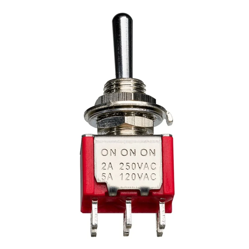 DiMarzio EP1108 3-Position DPDT Mini Switch (On/On/On)