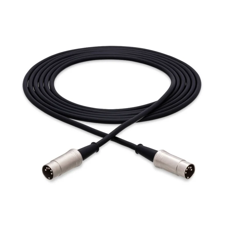 Hosa MID505 Pro MIDI Cable Serviceable 5-pin DIN to Same (5 ft)