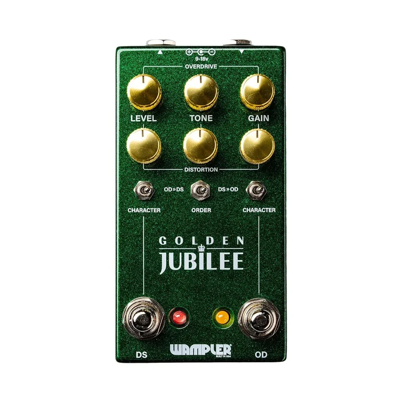 Wampler Golden Jubilee Drive Pedal