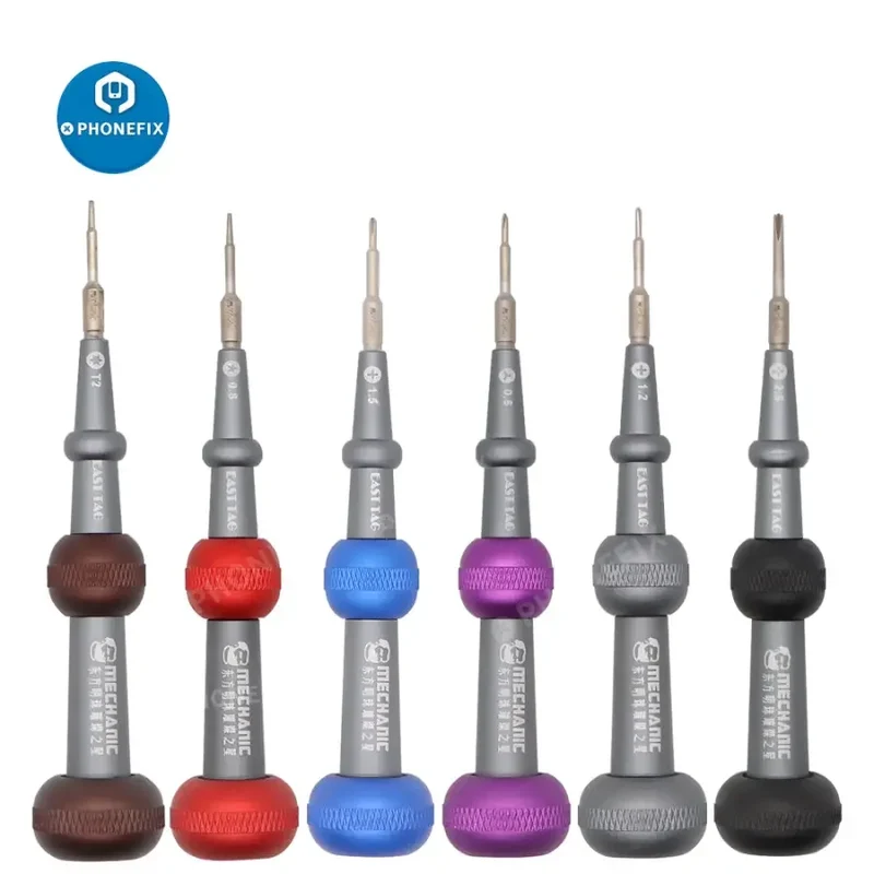 Cacciavite magnetico in lega 2D Easttag per meccanico, kit di riparazione per iPhone