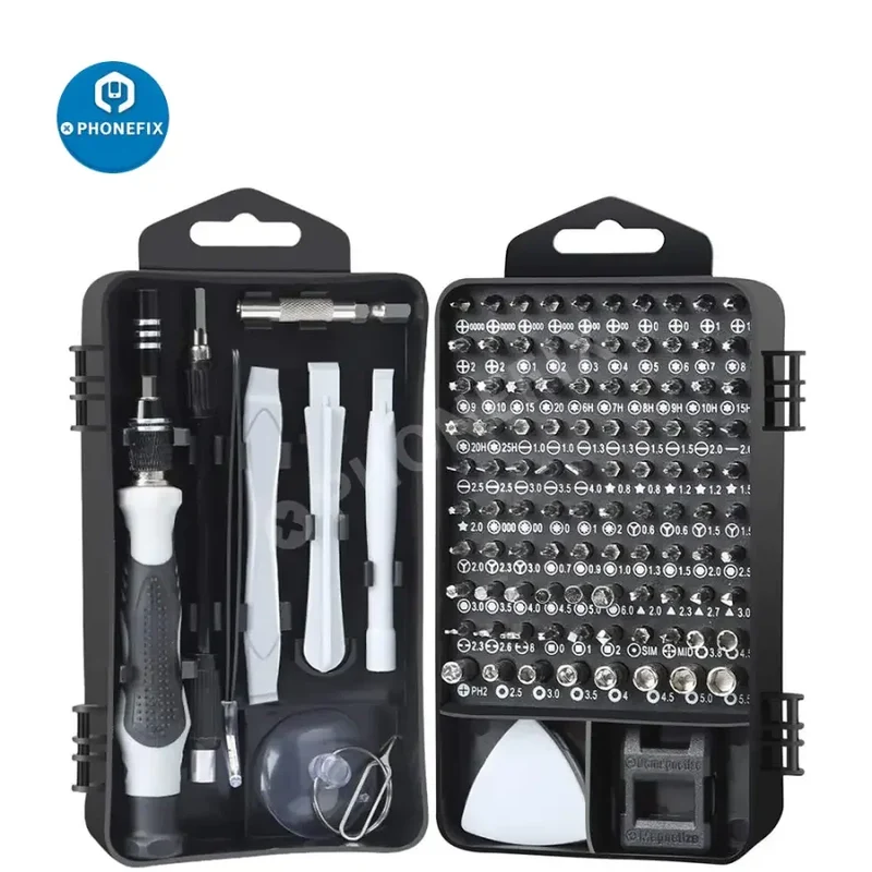 Set di cacciaviti di precisione magnetici Kit di strumenti di riparazione per telefono, laptop, tablet